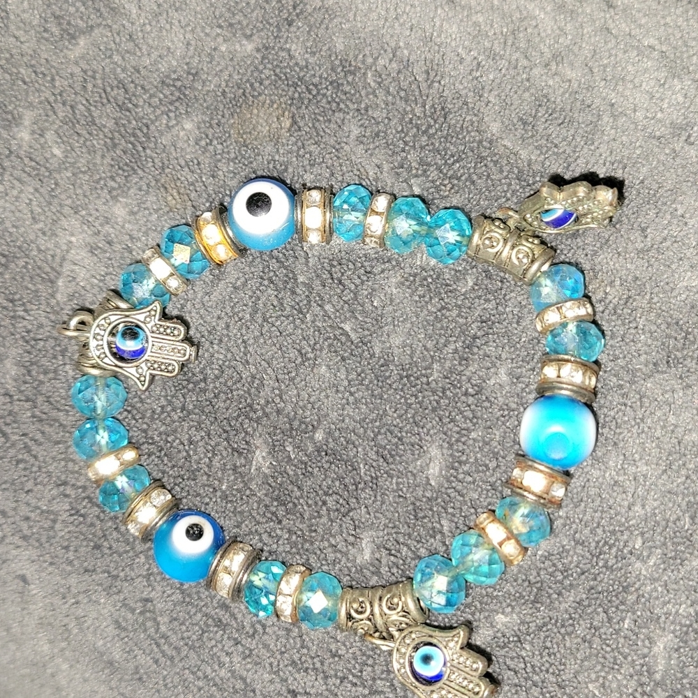 Evil eye bracelet